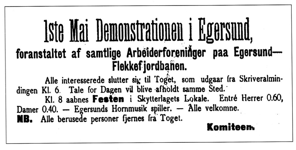 Første mai – 1. mai