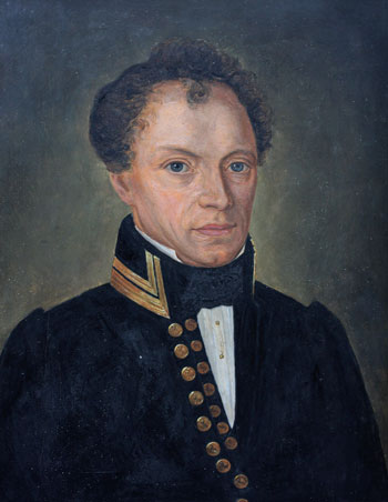 Christian Feyer 1834. Ukjent kunstner. Dalane Folkemuseum