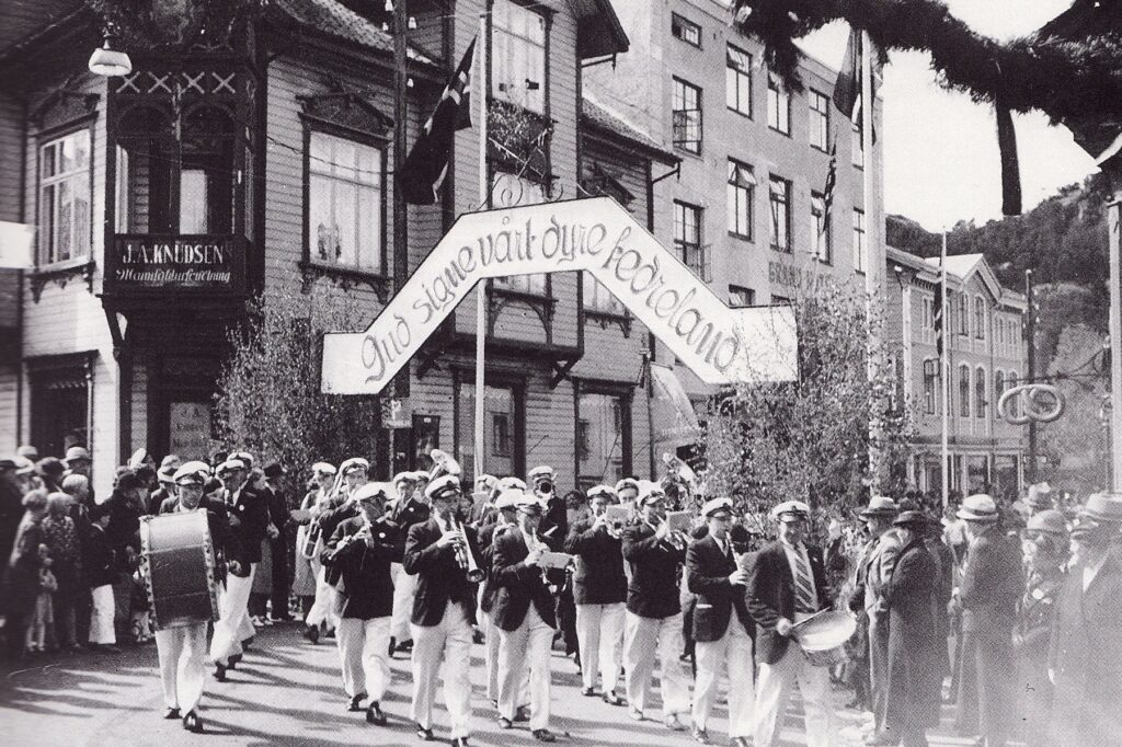 Egersund Musikkorps 17. mai 1939