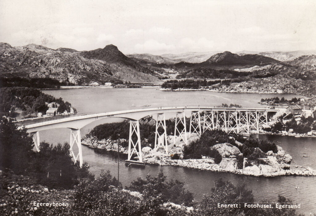 Eigerøy bru i 1951