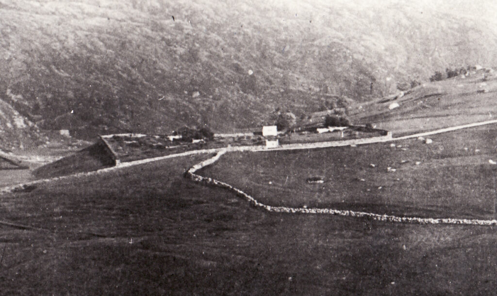 Gravplassen ved Gamle Prestegårdsvei 1885