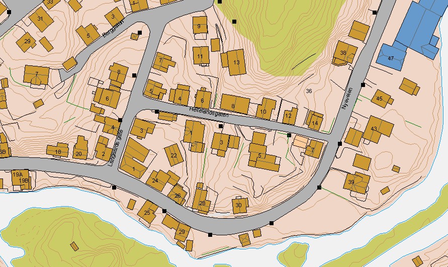 Kart: Eigersund kommunes kartløsning