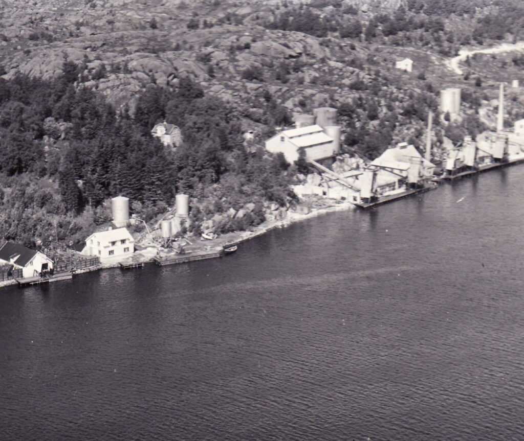 Leidland Sildoljefabrikk 1954