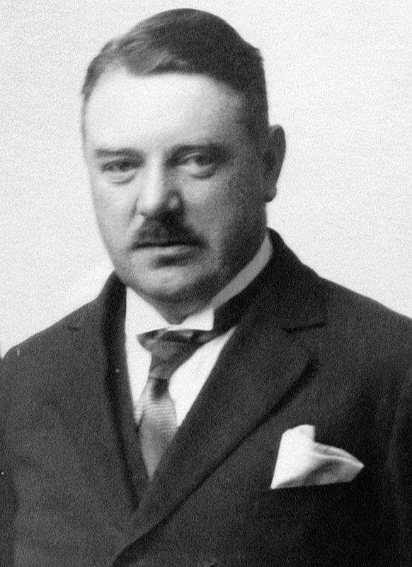 Odd Hytten Torjusen fotografert i 1925 i forbindelse med ny formannskapsperiode 1925-1928