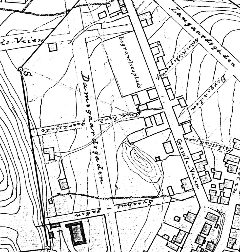 Utsnitt av Reguleringsplan 1905