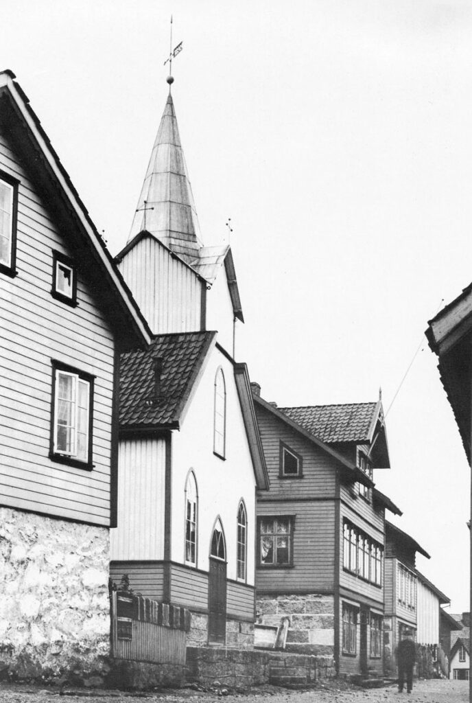 Peder Clausens gate og Metodistkirken