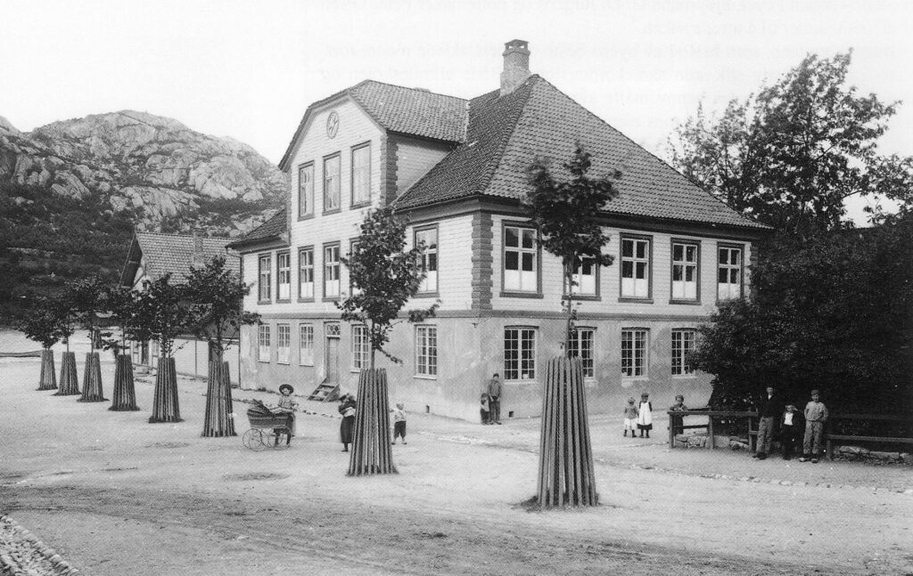 Skrivergården i 1890-åra