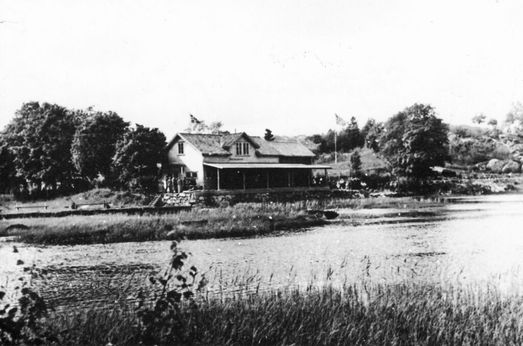 Skytterhuset ved Nyeveien, 1947