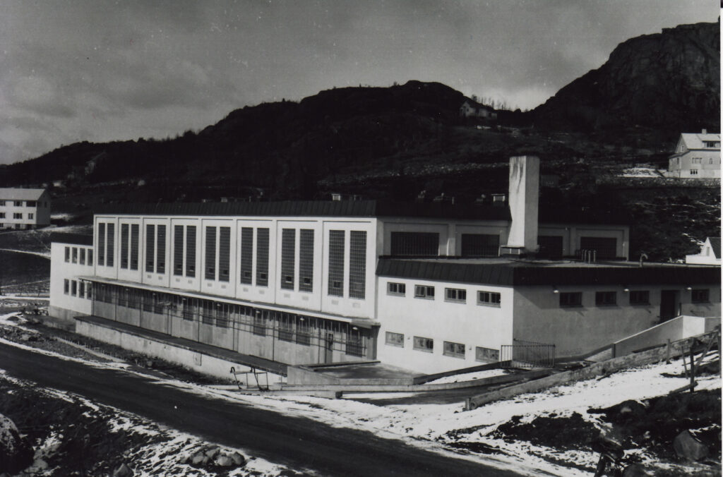 Det nye slakthuset på Eie sto ferdig i desember 1954