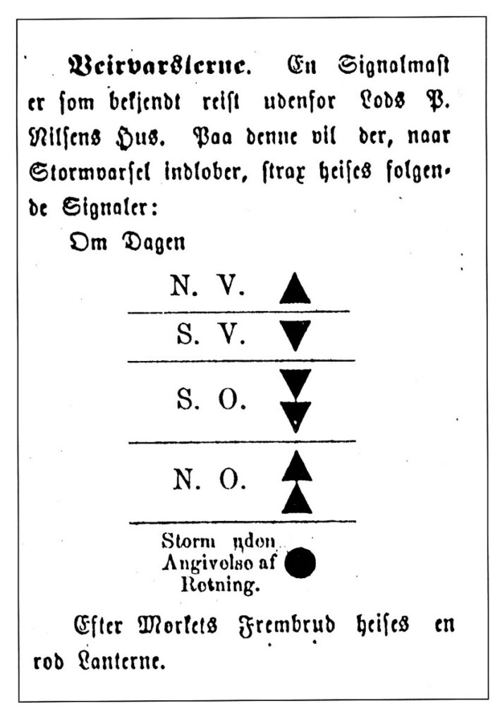 Fra Egersundsposten 18.10.1905