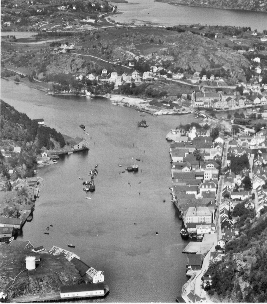 Egersundstronne i 1930-åra